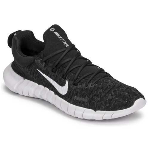 Nike W NIKE FREE 5.0 NEXT NATURE Black White - | Spartoo NET ! - Shoes Running-shoes Women USD/$119.50