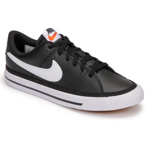 Shoes Children Low top trainers Nike NIKE COURT LEGACY (GS) Black / White