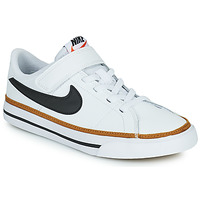 Shoes Children Low top trainers Nike NIKE COURT LEGACY (PSV) White / Black
