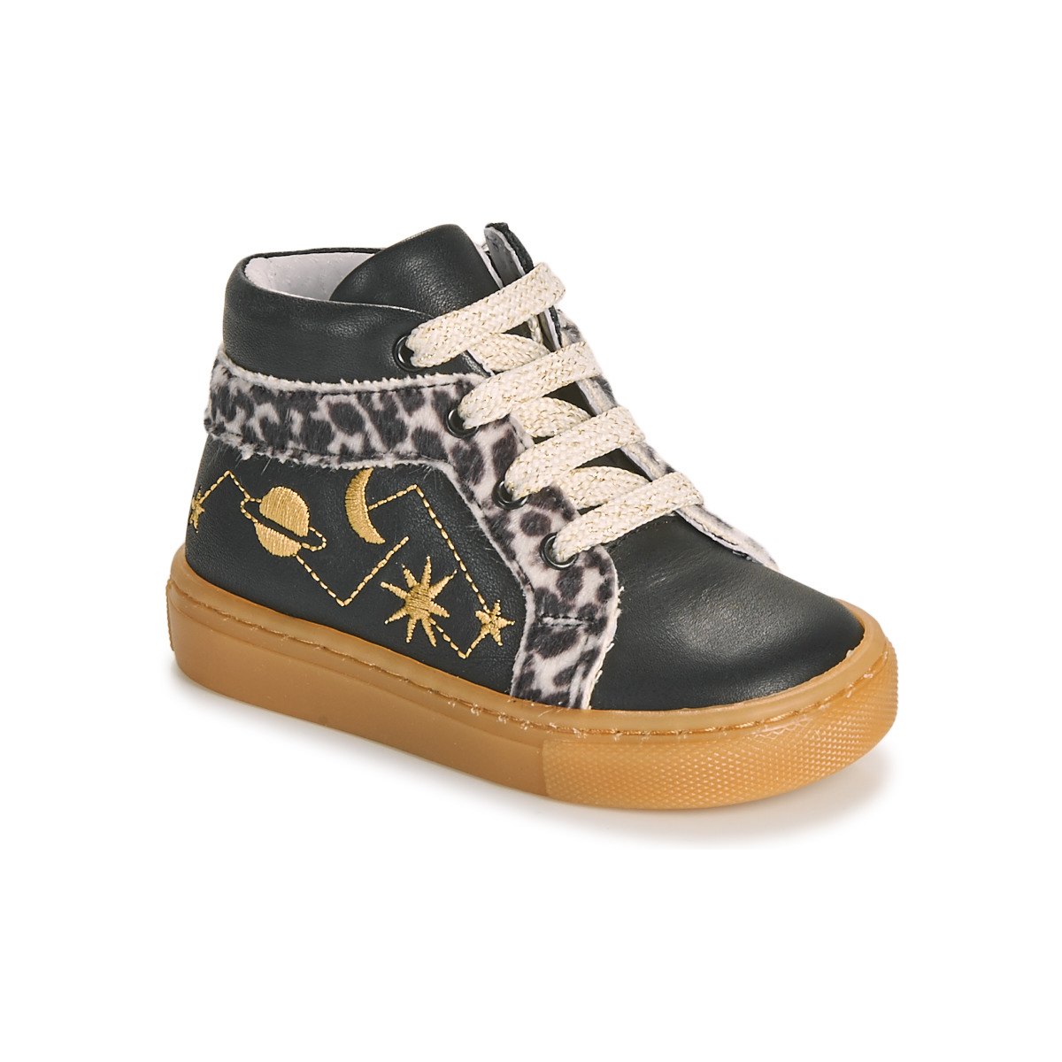Shoes Girl High top trainers GBB DANY Black