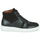 Shoes Men High top trainers Pellet ODIN Velvet / Black