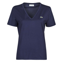 material Women short-sleeved t-shirts Lacoste LOUIS Marine