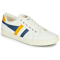 Shoes Men Low top trainers Gola GOLA TENNIS MARK COX White / Blue / Yellow