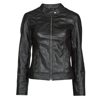 Clothing Women Leather jackets / Imitation le JDY JDYEMILY Black
