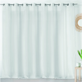 Home Sheer curtains Linder ETAMINE GIVREE White