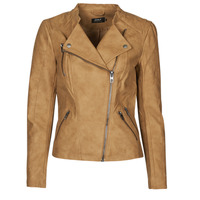 Clothing Women Leather jackets / Imitation le Only ONLAVA Camel