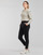 Clothing Women chinos Only ONLPOPSWEAT Black