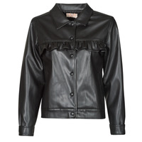Clothing Women Leather jackets / Imitation le Moony Mood PABLIS Black
