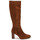 Shoes Women Boots Fericelli PINO Brown