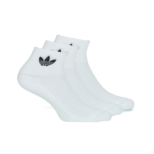 Underwear Socks adidas Originals MID ANKLE SCK X3 White