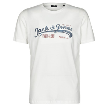 material Men short-sleeved t-shirts Jack & Jones JPRBLUCLASSIC White