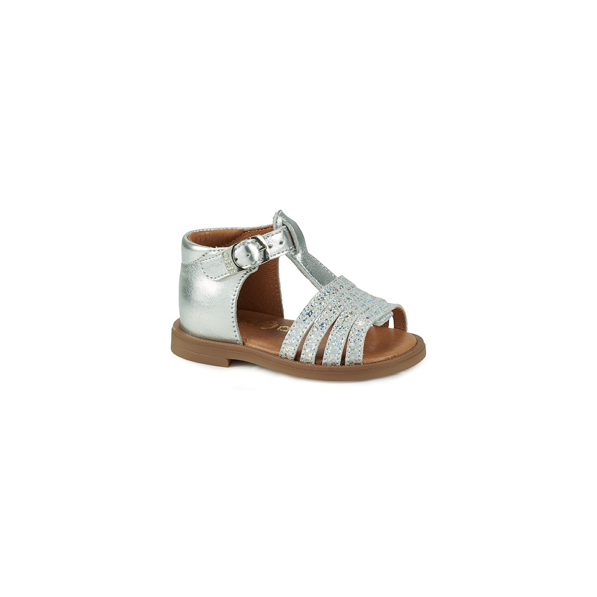 Shoes Girl Sandals GBB ATECA Silver