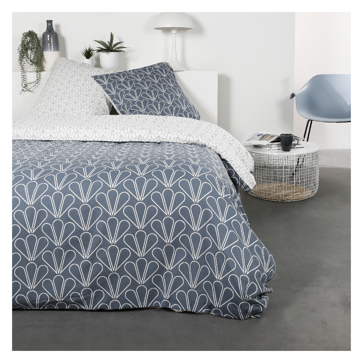 Home Bed linen Today MAURA Blue