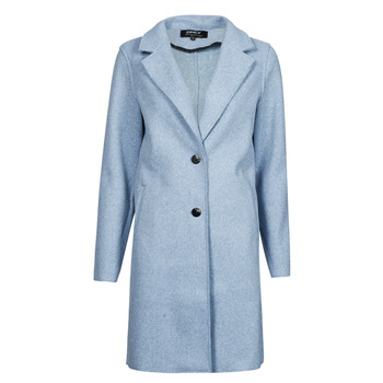 material Women coats Only ONLCARRIE BONDED Blue