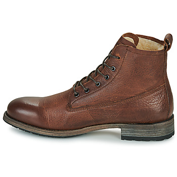 Blackstone MID LACE UP BOOT FUR Brown