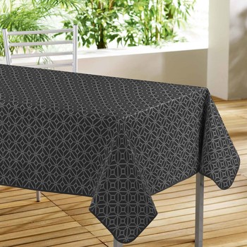 Home Tablecloth Douceur d intérieur MODERNA Black