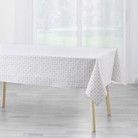 Home Tablecloth Douceur d intérieur FLOREOR White