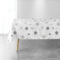 Home Tablecloth Douceur d intérieur ENCHANTE White