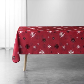 Home Tablecloth Douceur d intérieur ENCHANTE Red