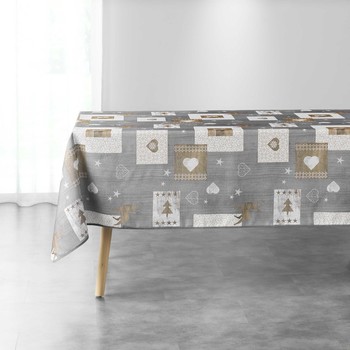 Home Tablecloth Douceur d intérieur AUGUSTIN Grey