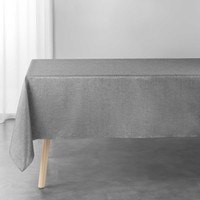 Home Tablecloth Douceur d intérieur SILVERY Grey