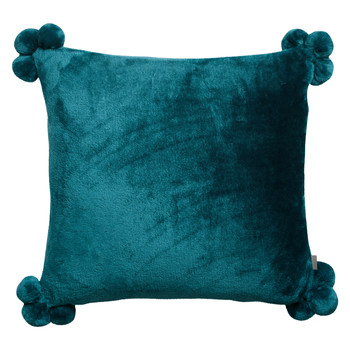 Home Cushions covers Vivaraise TENDER POMPONS Blue