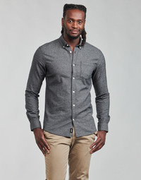 material Men long-sleeved shirts Only & Sons  ONSNIKO Grey