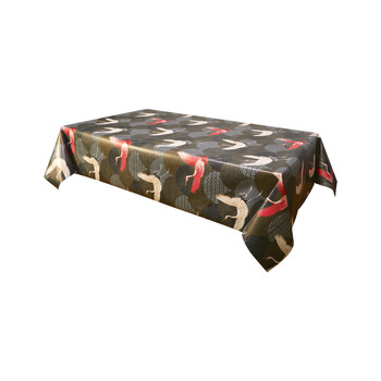 Home Tablecloth Habitable ENVOL - NOIR - 140X200 CM Black