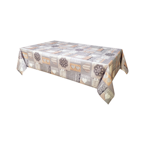 Home Tablecloth Habitable LOVELY - GRIS - 140X250 CM Grey