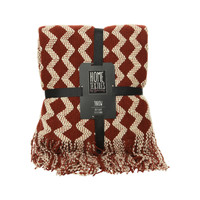 Home Blankets / throws Decoris WAVE Red