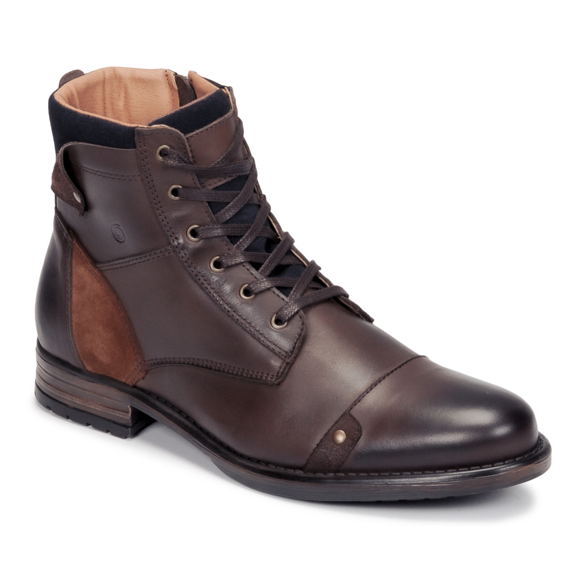 Shoes Men Mid boots Casual Attitude PARIO Brown