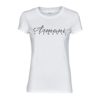 material Women short-sleeved t-shirts Armani Exchange 8NYT91 White
