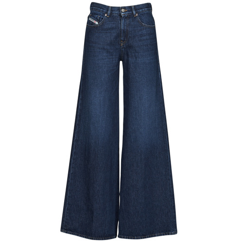 Clothing Women Flare / wide jeans Diesel 1978 Blue / Dark