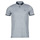Clothing Men short-sleeved polo shirts Tom Tailor POLO WITH RIB DETAIL Marine / Mottled