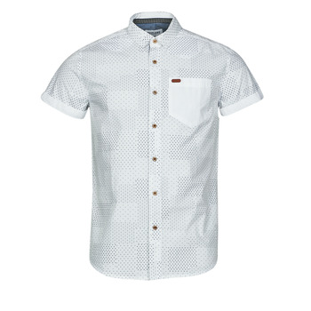Clothing Men short-sleeved shirts Deeluxe ETHNIC SH M White