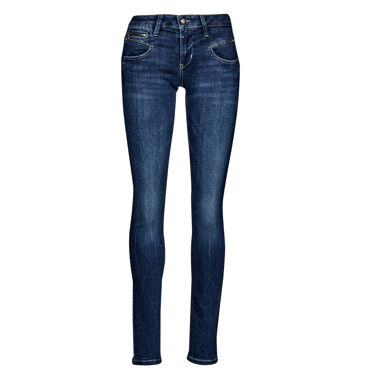 Clothing Women slim jeans Freeman T.Porter ALEXA SLIM S-SDM Blue IV9747