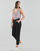Clothing Women 5-pocket trousers Freeman T.Porter PIETRA POLYNEO Black