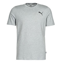 material Men short-sleeved t-shirts Puma ESS CAT LOGO TEE Grey