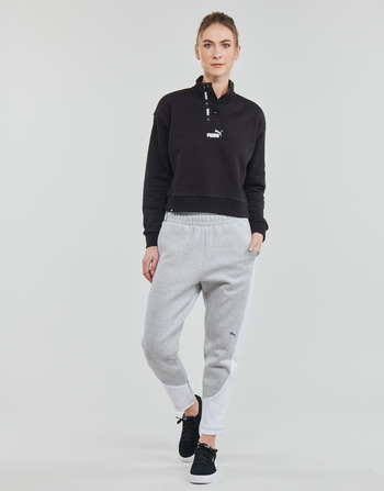 Clothing Women Tracksuit bottoms Puma EVOSTRIPE PANTS Grey / White