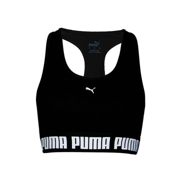 material Women Sport bras Puma MID IMPACT PUMA STRONG BRA PM Black