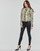 Clothing Women Leather jackets / Imitation le Guess MELANIA JACKET Brown / Black / Beige