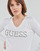 Clothing Women jumpers Guess ODETTE VN LS SWEATER White