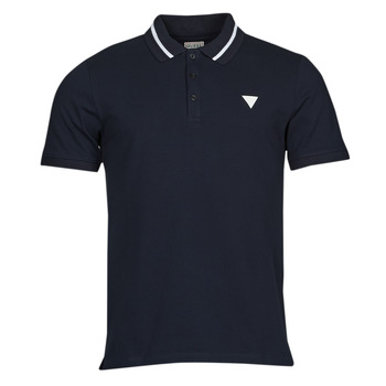 material Men short-sleeved polo shirts Guess LYLE SS POLO Blue
