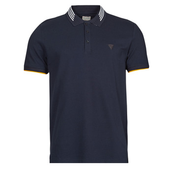 material Men short-sleeved polo shirts Guess OZ SS POLO Blue