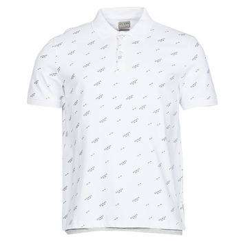 material Men short-sleeved polo shirts Guess COREY SS POLO White