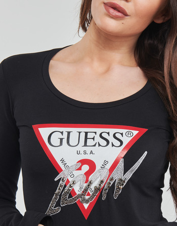 Guess LS CN ICON TEE Black