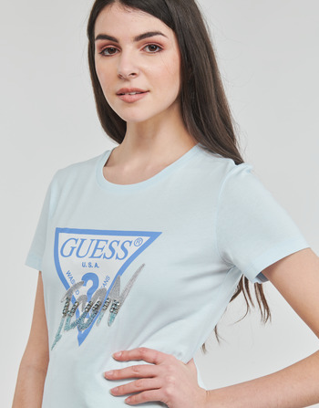 Guess SS CN ICON TEE Blue