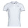 Clothing Men short-sleeved polo shirts Kappa EZIO White / Blue