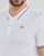 Clothing Men short-sleeved polo shirts Kappa EZIO White / Blue