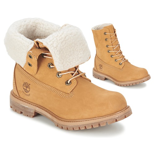 Finite Academy bandage Timberland AUTHENTICS TEDDY FLEECE WP FOLD DOWN Cognac / Clear - Free  delivery | Spartoo NET ! - Shoes Mid boots Women USD/$190.00